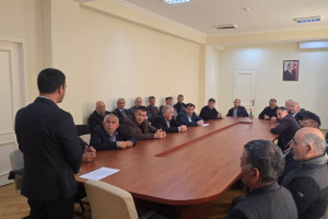 Yaylaqlara köç edəcək fermerlər üçün təhlükəsizlik qaydalarına dair təlimlər davam edir