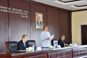Siyəzən rayonunda kənd təsərrüfatının inkişafına dair Dövlət Proqramına həsr olunmuş müşavirə keçirilib