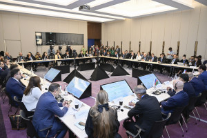 “Bakı İqlim Fəaliyyəti Həftəsi 2026” (BCAW2026) çərçivəsində "Fəaliyyətdə Harmoniya: İqlimə Dayanıqlı Kənd Təsərrüfatı naminə Əməkdaşlıq" mövzusunda yüksəksəviyyəli dəyirmi masa keçirilib