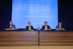 Naxçıvanda aqrar sahədə yeni Dövlət Proqramının müzakirəsi ilə bağlı regional müşavirə keçirilib