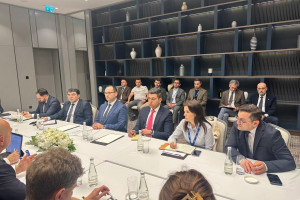 Daşkənddə Azərbaycan, İtaliya və Mərkəzi Asiya ölkələrinin iş adamları arasında işgüzar görüşlər keçirilib