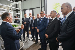 Xocalının Daşbulaq kəndində baramaçılığın inkişafı üçün yaradılmış infrastruktura baxış keçirilib