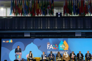Nazir müavini Sarvan Cəfərov İtaliyada Ümumdünya Ərzaq Forumunda iştirak edib
