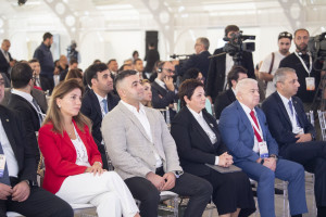 Nazir Məcnun Məmmədov “I Azərbaycan Beynəlxalq İnvestisiya Forumu” çərçivəsində keçirilən panel sessiyada çıxış edib