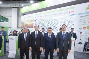 Türkiyə, Özbəkistan və Gürcüstanın kənd təsərrüfatı nazirləri “Caspian Agro 2026” sərgisini ziyarət ediblər