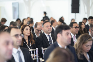 Nazir Məcnun Məmmədov “I Azərbaycan Beynəlxalq İnvestisiya Forumu” çərçivəsində keçirilən panel sessiyada çıxış edib