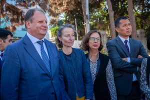 Ölkəmizdə fəaliyyət göstərən diplomatik korpus nümayəndələri bal yarmarkasını ziyarət ediblər