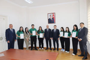 Elm, təhsil və insan resursları şöbəsinin müdiri İlham Süleymanov Bərdədə vətəndaşları qəbul edib, təsərrüfatlara baş çəkib