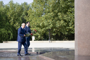 Nazir Məcnun Məmmədov Qobustanda vətəndaşlarla görüşüb