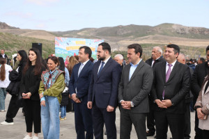 Cəbrayıl rayonunun Horovlu kəndində Novruz festivalı və sərgi-satış yarmarkası keçirilib
