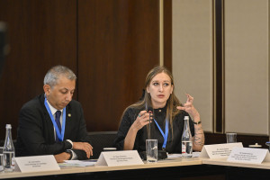 “Bakı İqlim Fəaliyyəti Həftəsi 2026” (BCAW2026) çərçivəsində "Fəaliyyətdə Harmoniya: İqlimə Dayanıqlı Kənd Təsərrüfatı naminə Əməkdaşlıq" mövzusunda yüksəksəviyyəli dəyirmi masa keçirilib