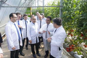 Field trips to innovative farms organized within the framework of the “Caspian Agro Week” exhibition