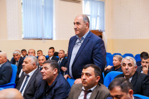 Goranboyda “Aqrar sahədə dövlət dəstəyi mexanizmləri” mövzusunda panel müzakirəsi keçirilib