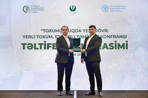 Toxumçuluqda yeni dövr: yerli toxum, etibarlı təminat mövzusunda konfrans keçirilib
