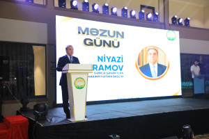 ADAU-da “Məzun günü” təntənə ilə qeyd olunub