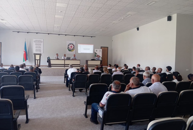 Cəbrayılın Horovlu kəndində sakinlər üçün növbəti aqrar təlimlərə başlanılıb