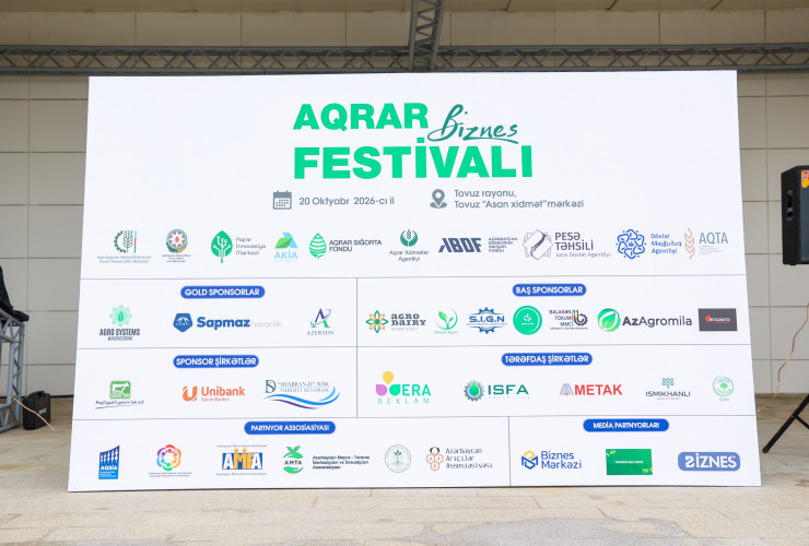 Tovuzda Aqrar Biznes Festivalı və Toxum Sərgi-Satış Yarmarkası keçirilib